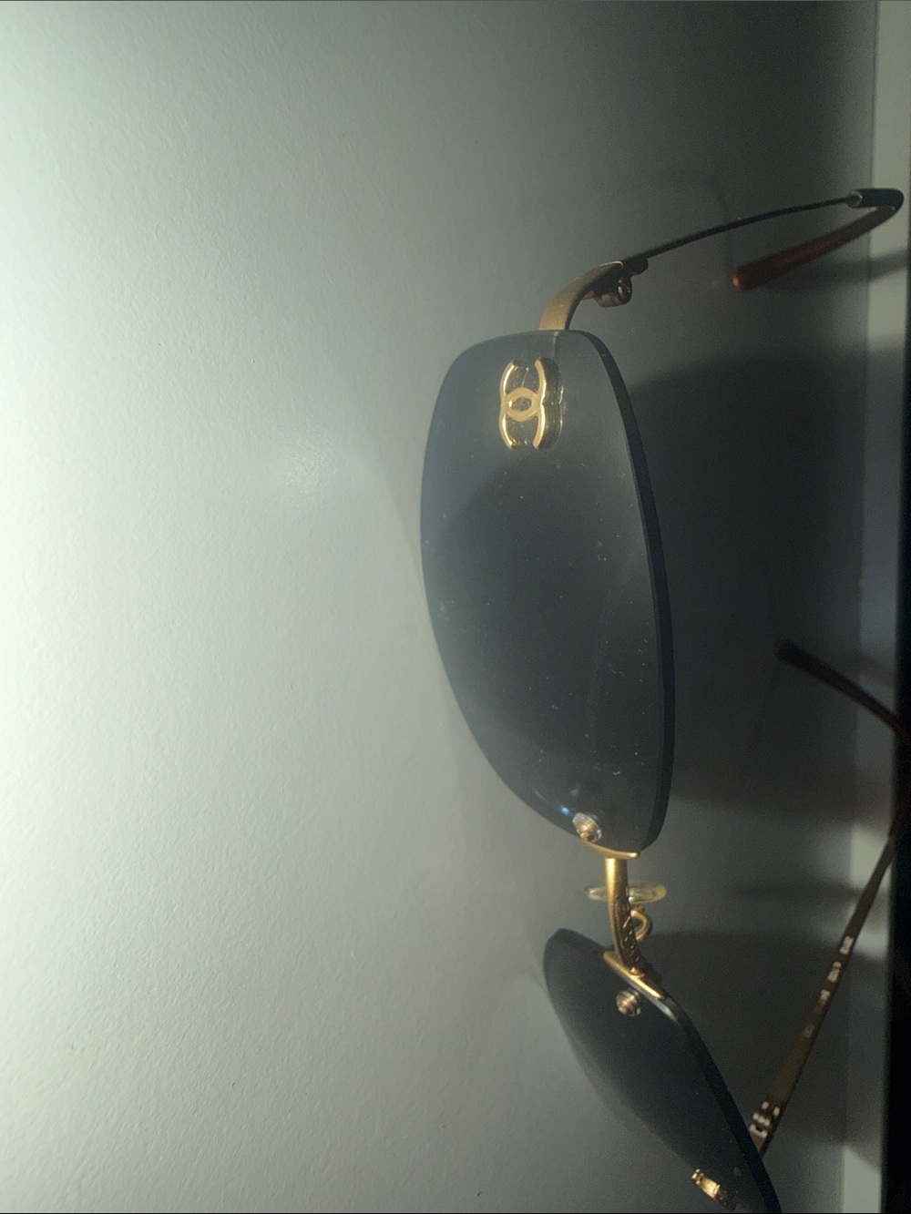Chanel black lenses sunglasses
